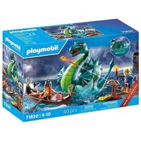 PLAYMOBIL Wikinger mit Seeungeheuer (71830)