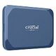 CRUCIAL X10 Portable SSD, 4.0TB, Blau (CT4000X10SSD9)