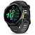 GARMIN Forerunner 970, 47mm, Carbongrau Titan DLC / Transparent Schwarz Steinweiss, Silikonarmband (010-02969-10)