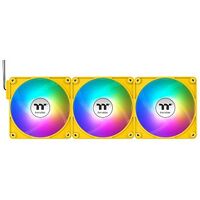 THERMALTAKE CT120 EX ARGB Sync Reverse, Bumblebee, 120mm, Pack of 3 (CL-F223-PL12BB-A)