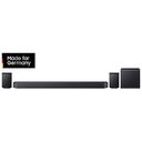 SAMSUNG HW-Q995GF/ZG (2025), 11.1.4ch Dolby Atmos Soundbar with Wireless Subwoofer + Rear Speaker Kit, Black
