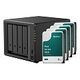 SYNOLOGY DS925+, 32 TB (4x 8.0 TB) Synology HAT33xx Plus