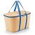 REISENTHEL Coolerbag, Raffia Blue