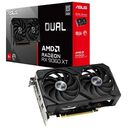 ASUS DUAL-RX9060XT-8G, Radeon RX 9060 XT, 8.0 GB GDDR6, PCI-Express (90YV0MI1-M0NA00)