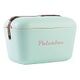 POLARBOX Retro Cooler 20 L, Verde Agua