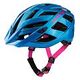 ALPINA Panoma 3.0 Bicycle Helmet, M (52 - 57 cm), True Blue-Pink Gloss