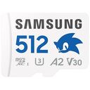 SAMSUNG PRO Plus microSDXC Card Sonic the Hedgehog Edition, UHS-I U3, 512 GB (MB-MD512SA/LC1)