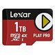 LEXAR Play Pro microSD Express, 1.0 TB (LMSXPS0001T-BNNNG)