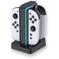 READY2GAMING 4-in-1 Charger LED for Nintendo Switch 2 (R2GNSW24IN2CHARGERLED)