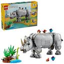 LEGO Creator - Wilde Tiere: Prächtiges Nashorn mit Vögeln (31171)