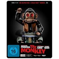 The Monkey (Blu-ray 4K Ultra-HD, Limited Steelbook, 2025, T.James / E.Wood)