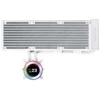 LIAN LI HydroShift II LCD-C 360N Fanless, White (GHS2LCD36W)