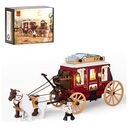 LUMIBRICKS (FUNWHOLE) The Old West - Western Stagecoach (F9052)