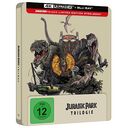 Jurassic Park Trilogie (Blu-ray 4K Ultra-HD, J.Goldblum / S.Neill)