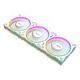 ASUS Prime MR120 ARGB Reverse Blade, 120 mm, White, Pack of 3 (90DA00L3-B09020)