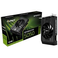 PALIT GeForce RTX 5050 StormX, GeForce RTX 5050, 8.0 GB GDDR6, PCI-Express (NE65050019P1-GB2070F)