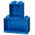LEGO Brick Shelf Set, Blue (41171731)
