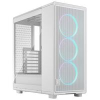 FRACTAL DESIGN Epoch TG RGB Clear Window, White (FD-C-EPO1A-05)