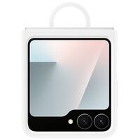 SAMSUNG Silicone Ring Case Galaxy Z Flip7 FE / Flip6, White (EF-PF741TWEGWW)