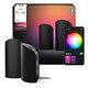 PHILIPS Hue White & Color Ambiance - Hue Play Wallwasher, 2er-Pack, Schwarz (929004236301)