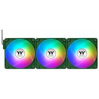 THERMALTAKE CT120 EX ARGB Sync Reverse, Racing Green, 120 mm, Pack of 3 (CL-F226-PL12RG-A)