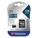 VERBATIM Pro microSDXC Card, UHS-I U3, 128 GB (47044)