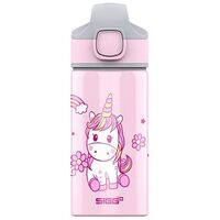 SIGG Water Bottle Miracle Kids Alu - Animals, 0.4 L, Happy Unicorn