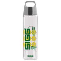 SIGG Water Bottle Total Clear ONE MyPlanet, 0.75 L, Break Time