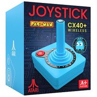 PLAION Atari CX40+ Wireless Joystick PAC-MAN Edition "Inky", Blue