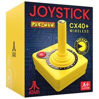 PLAION Atari CX40+ Wireless Joystick PAC-MAN Edition "PAC-MAN", Yellow