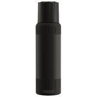 SIGG Thermo Water Bottle Alpine Star, 1 L, Black