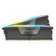 CORSAIR Vengeance RGB Kit, DDR5-6400, AMD optimiert, 32 GB, CL30, Schwarz (CMH32GX5M2B6400Z30)