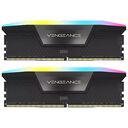 CORSAIR Vengeance RGB Kit, DDR5-6000, Intel optimized, 48 GB, CL36, Black (CMH48GX5M2E6000C36)
