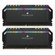 CORSAIR Dominator Platinum RGB Kit, DDR5-6800, Intel optimized, 64 GB, CL40, Black (CMT64GX5M2B6800C40)
