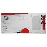 TRUST GXT 759 XXL Gaming Mauspad, Rot / Weiss (25717)