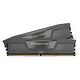 CORSAIR Vengeance Kit, DDR5-5200, AMD optimiert, 16 GB, CL40, Grau (CMK16GX5M2B5200Z40)