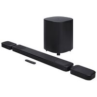 JBL BAR 1000MK2, 7.1.4-Kanal Dolby Atmos Soundbar with Wireless Subwoofer + Rear Speakers
