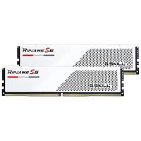 G.SKILL Ripjaws S5 Kit, DDR5-6000, Intel optimized, 64 GB, CL28, White (F5-6000J2836G32GX2-RS5W)