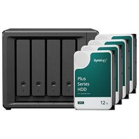 SYNOLOGY DS425+, 48 TB Synology HAT33xx Plus (4x 12 TB)