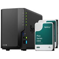 SYNOLOGY DS225+, 8 TB Synology HAT33xx Plus