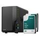 SYNOLOGY DS225+, 24 TB Synology HAT33xx Plus