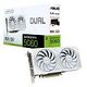 ASUS DUAL-RTX5060-8G-WHITE, GeForce RTX 5060, 8.0 GB GDDR7, PCI-Express (90YV0N16-M0NA00)