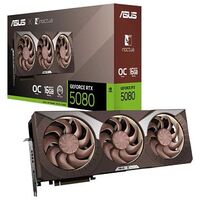 ASUS RTX5080-O16G-NOCTUA OC Edition, GeForce RTX 5080, 16 GB GDDR7, PCI-Express (90YV0M32-M0NA00)
