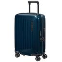 SAMSONITE Nuon 38 - 42 L, Trolley 55 cm, Metallic Dark Blue