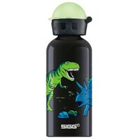 SIGG Water Bottle KBT Kids - Glow, 0.4 L, Glow Dinosaurs