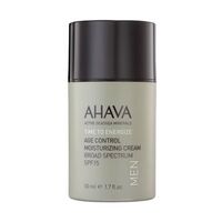 AHAVA Time to Energize Men feuchtigkeitsspendende Anti-Aging-Creme LSF 15 50 ml