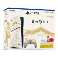SONY Playstation 5 Slim Disc Edition, Ghost of Yotei Gold Limited Edition Bundle (PS5)