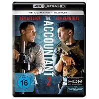 The Accountant 2 (Blu-ray 4K Ultra-HD, 2025, B.Affleck / J.Bernthal)