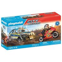 PLAYMOBIL Verfolgungsjagd mit Polizei Pick-Up (71875)