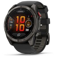 GARMIN fenix 8 Pro - AMOLED, Sapphire, Carbongrau / Schwarz, 51 mm (010-03199-01)